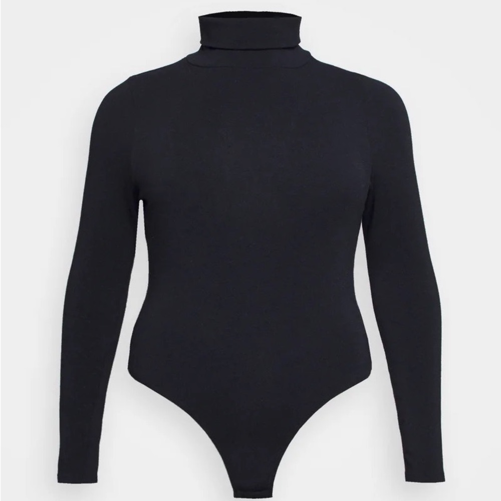 Madewell Black Turtleneck Bodysuit Size XL